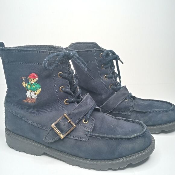 Polo Ralph Lauren boots big boys size 6 - Picture 2 of 7